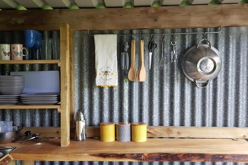 Bronfelen Yurt Hotel Cynghordy Kültér fotó