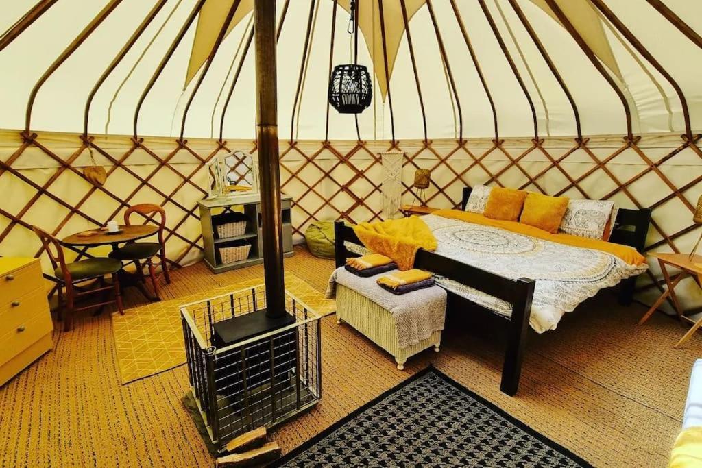 Bronfelen Yurt Hotel Cynghordy Kültér fotó