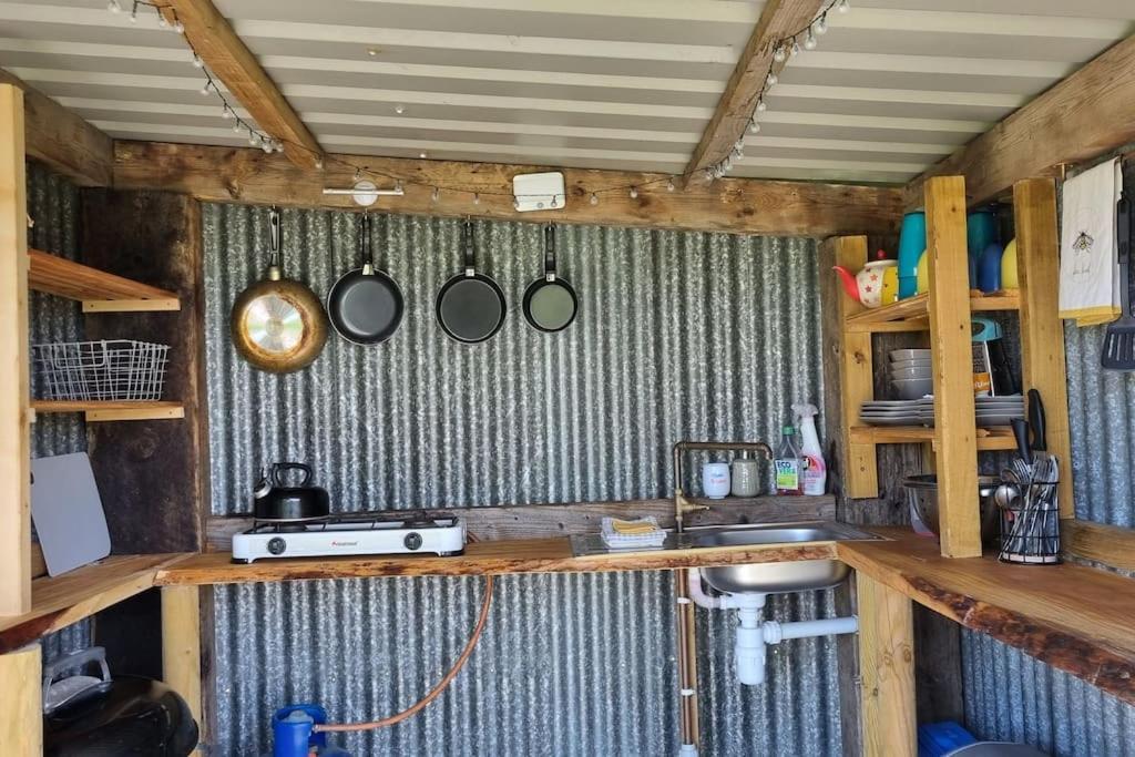 Bronfelen Yurt Hotel Cynghordy Kültér fotó